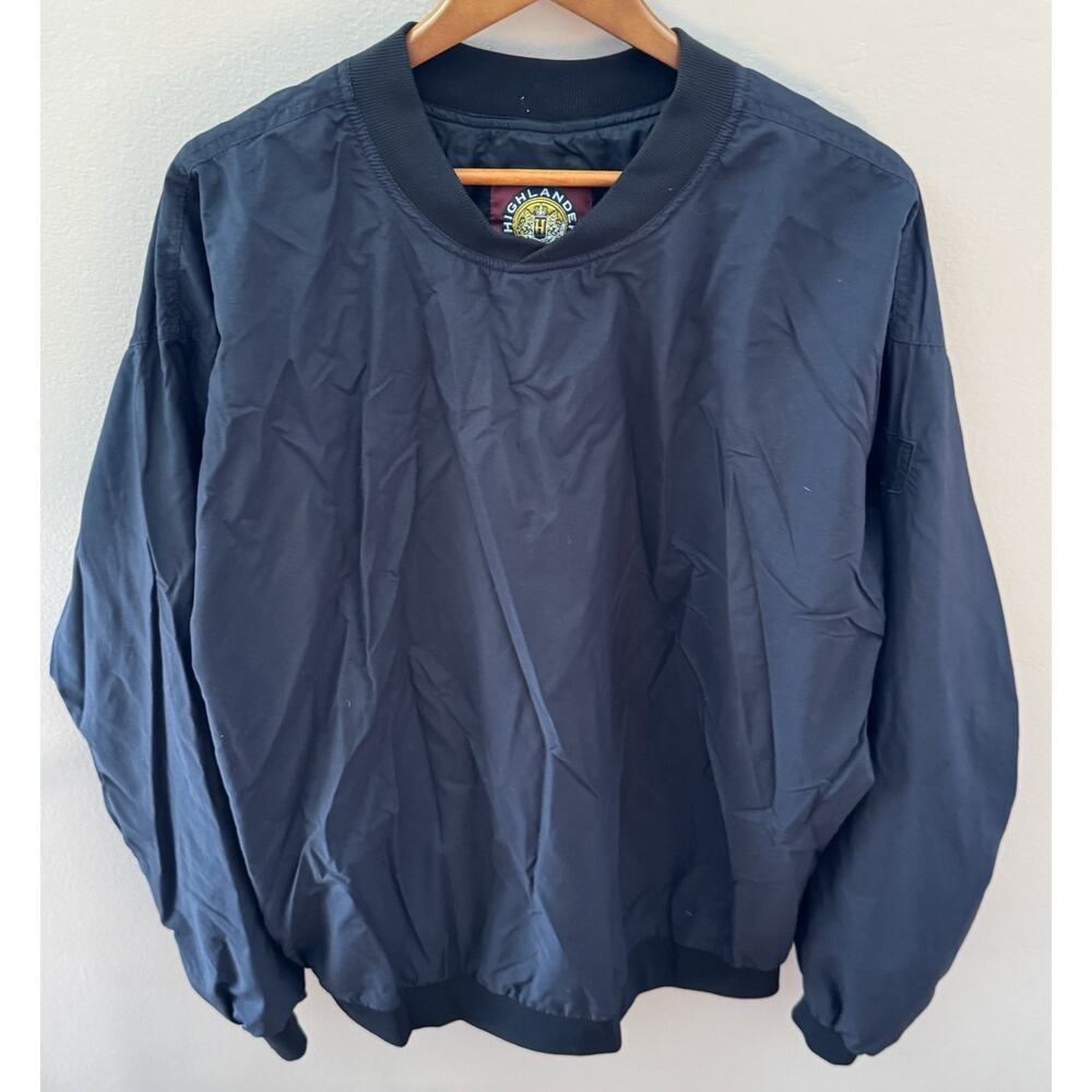 Highlander Windshirt XL Black Pullover Jacket Ultimate Weather Protection